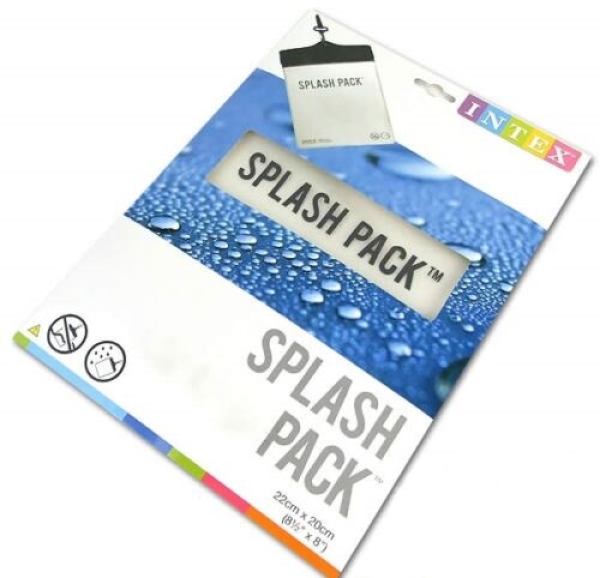 Intex Schutzhülle Splash Pack ca. 22x20cm Wasserschutz Tasche Handy